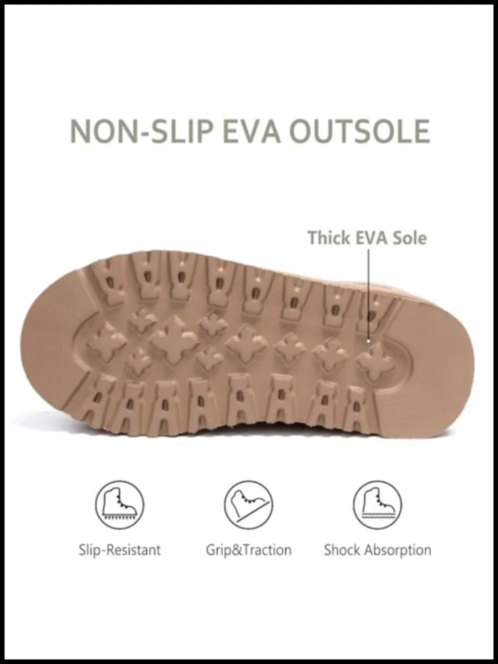 Genuine Suede Platform Snow Boots with Faux Fur Lining & Wool Insole, Women's